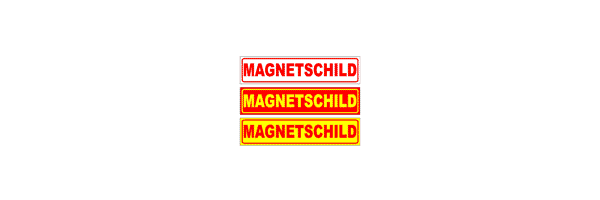 Magnetschilder