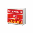 Feuerwehr-Aufkleber f&uuml;r Komode MALM von IKEA - 3...