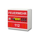 Feuerwehr-Aufkleber f&uuml;r Komode MALM von IKEA - 3...