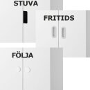 Feuerwehr-Aufkleber für Kinderschrank STUVA von IKEA...
