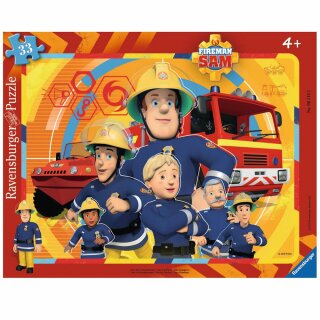 Rahmenpuzzle - Feuerwehrmann Sam
