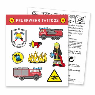 Tattoos - Motiv Feuerwehr 1