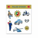 Sticker - Motiv Polizei
