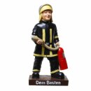Figur Feuerwehrmann "Dem Besten"