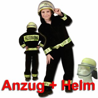 Kinder-Set - Anzug (116) und DIN-Helm