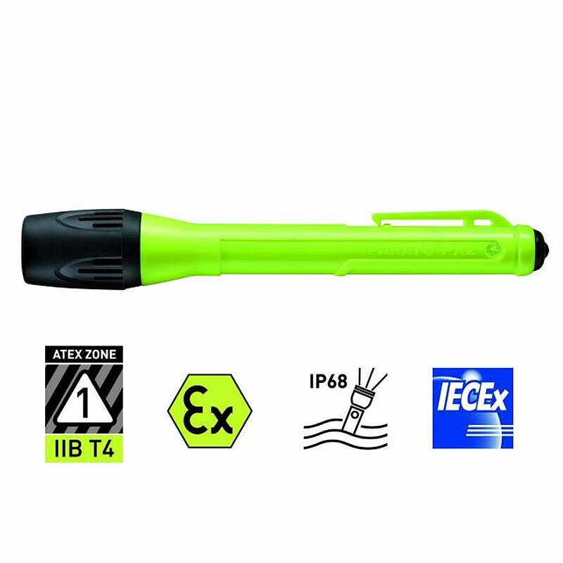 Helmlampe Parat Paralux PX1 Xenon EX-Schutz ATEX Helmhalterung 