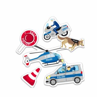 SCHLÜSSELANHÄNGER POLIZEI-TEDDY VARIO BLUE - Helpi-Shop - Der Feuerwehrshop